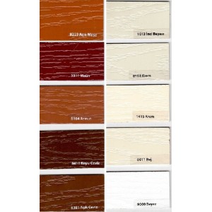 Amerikan kapi renk kartelasi