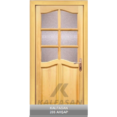 Ahşap Kapı Camlı 20